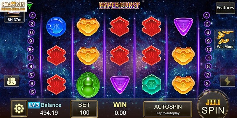 Hyper Burst Slot Machine,Hyper Burst Game