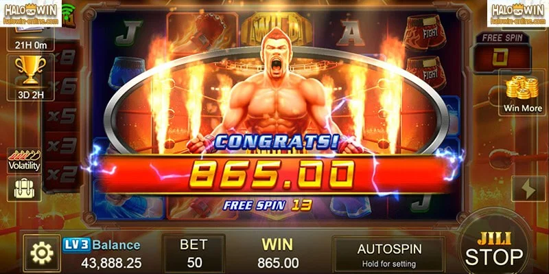 Boxing King Slot Machine, Boxing King JILI Slot Game