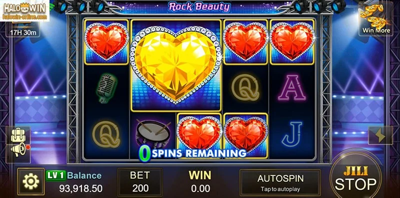 Rocky Beauty Slot Machine, JILI Rocky Beauty Slots