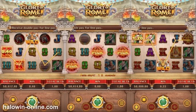 Glory Of Rome Fa Chai Slot Games Free Play Online-Glory Of Rome Slot Game Screen