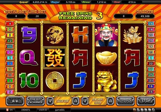 Chinese Big Prosperity Slot Machine Game