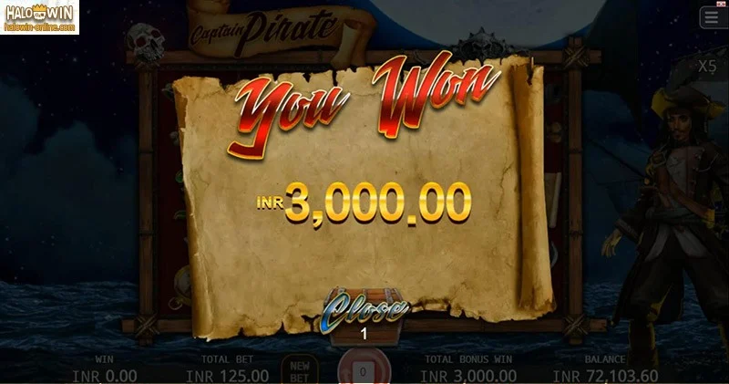 Captain Pirate Slot Machine, Captain Pirate Online Casino Slot